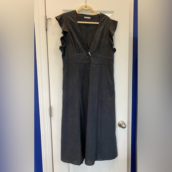 Marine Layer Dresses & Skirts - Marine Layer Light Black Maxi Sundress